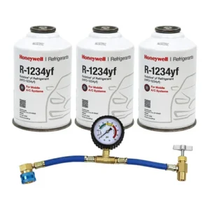 HONEYWELL SOLSTICE YF Refrigerant 1234YF 3 – 8oz can w/hose